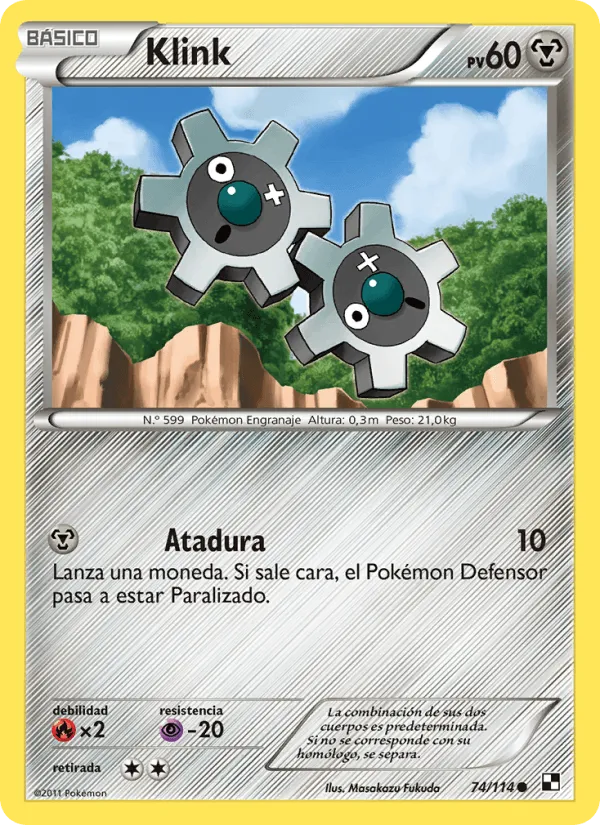 Klink · Negro y Blanco 74/114