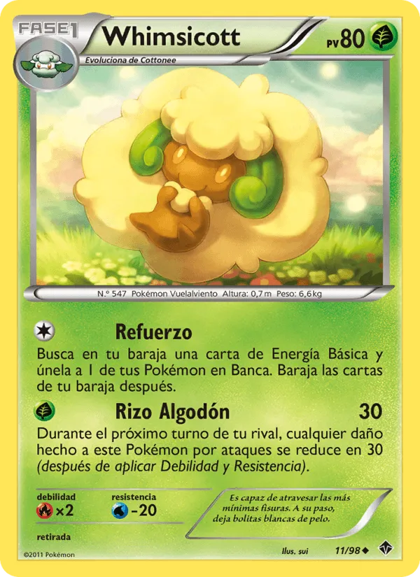 Whimsicott · Fuerzas Emergentes 11/98