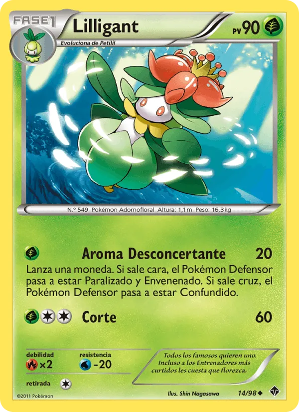 Lilligant · Fuerzas Emergentes 14/98