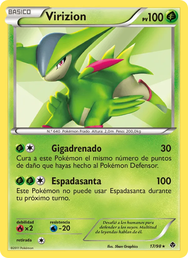 Virizion · Fuerzas Emergentes 17/98