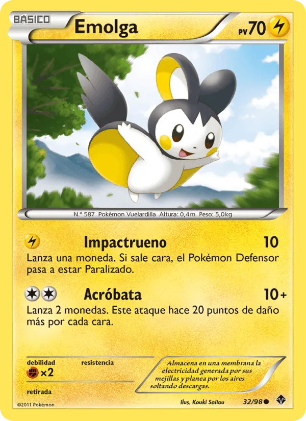 Emolga · Fuerzas Emergentes 32/98