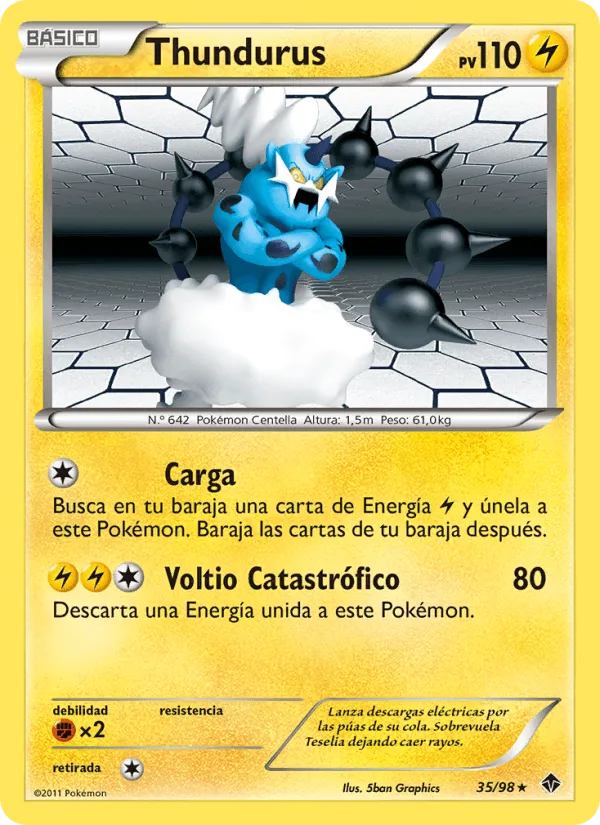 Thundurus · Fuerzas Emergentes 35/98