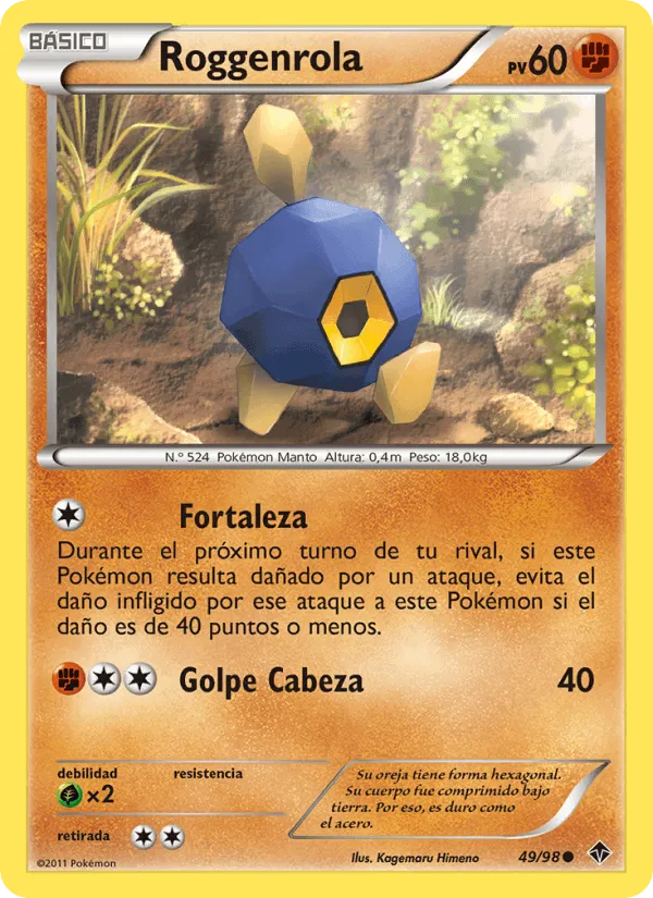 Roggenrola · Fuerzas Emergentes 49/98