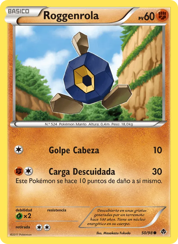 Roggenrola · Fuerzas Emergentes 50/98