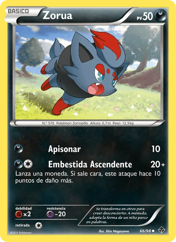 Zorua · Fuerzas Emergentes 66/98