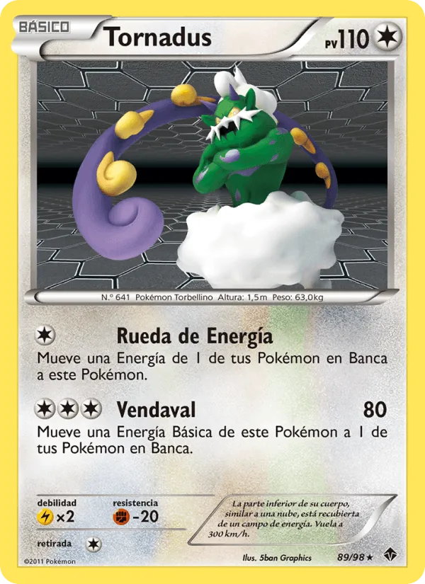 Tornadus · Fuerzas Emergentes 89/98