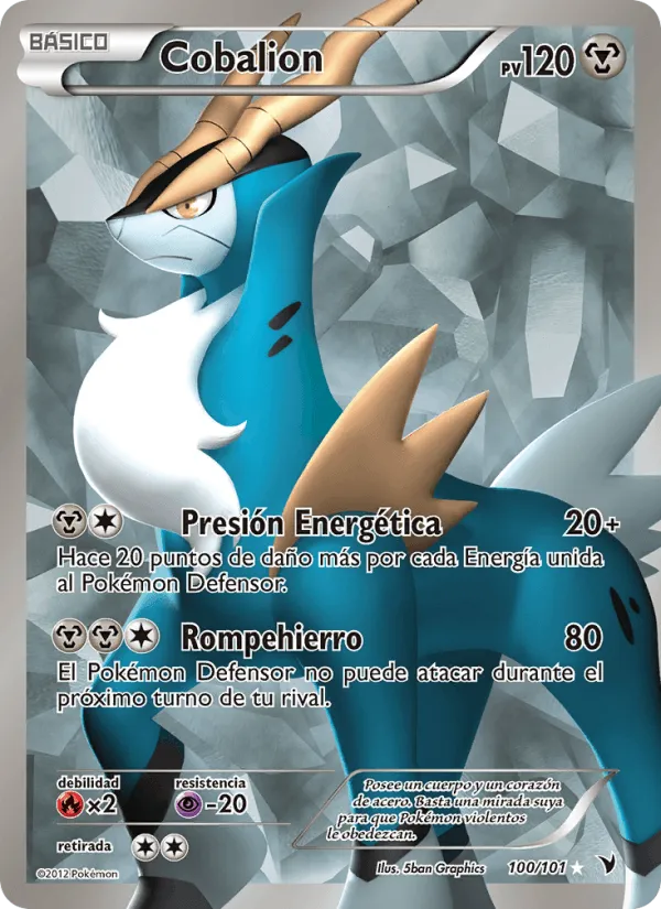 Cobalion · Nobles Victorias 100/101