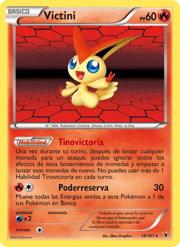 Victini · Nobles Victorias 14/101