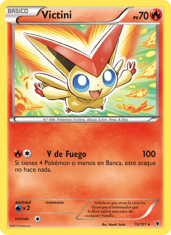 Victini · Nobles Victorias 15/101