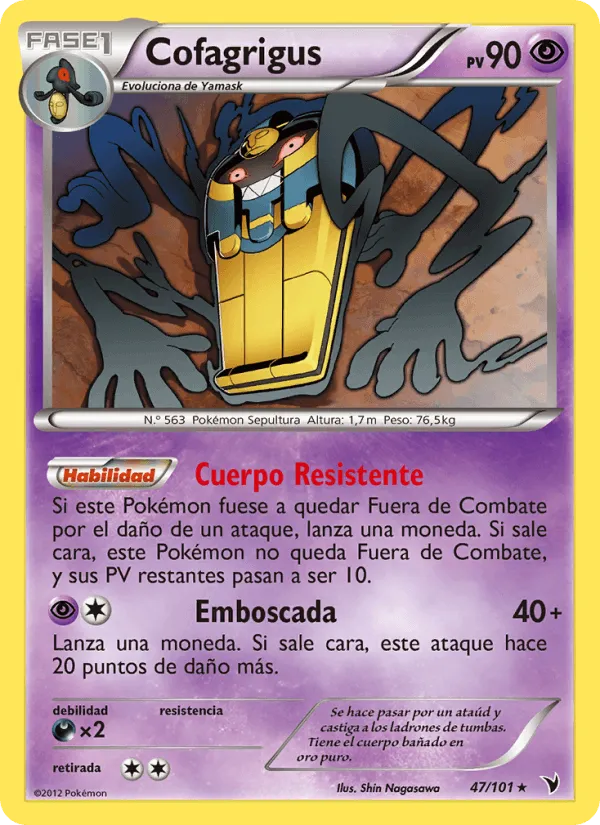 Cofagrigus · Nobles Victorias 47/101