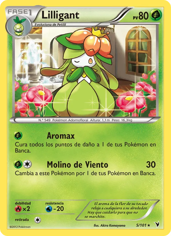 Lilligant · Nobles Victorias 5/101