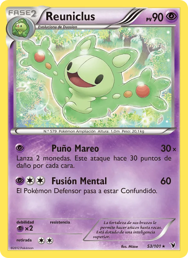 Reuniclus · Nobles Victorias 53/101