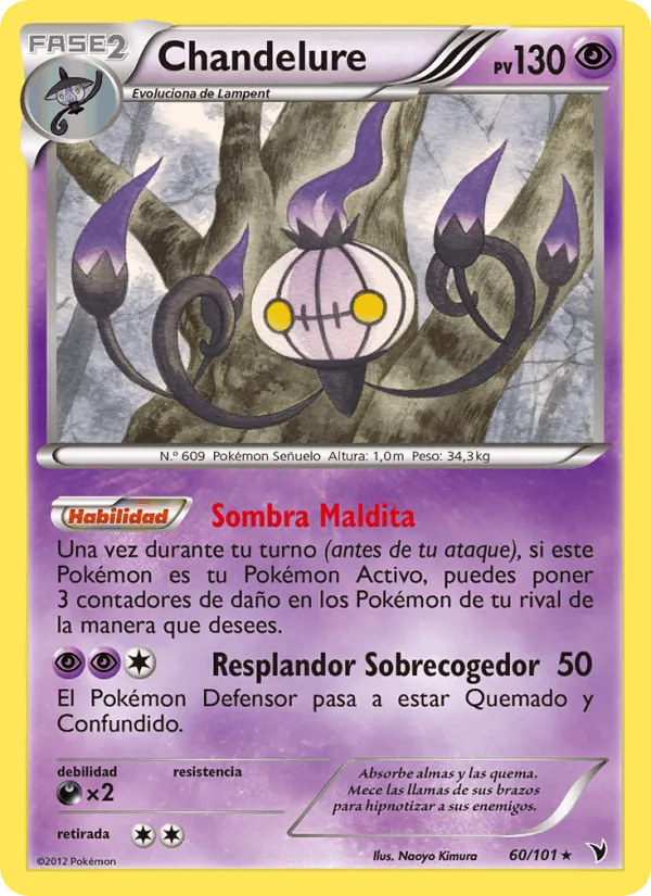 Chandelure · Nobles Victorias 60/101