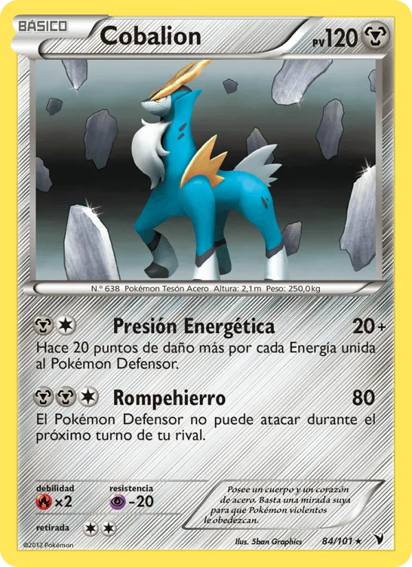 Cobalion · Nobles Victorias 84/101