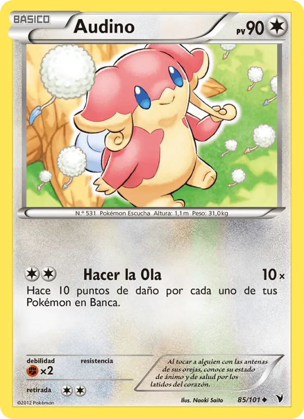 Audino · Nobles Victorias 85/101