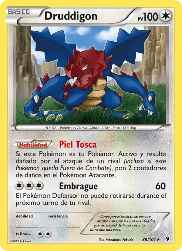 Druddigon · Nobles Victorias 89/101