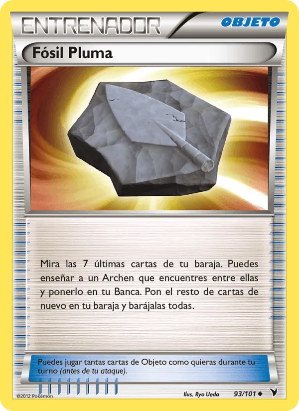 Fósil Pluma · Nobles Victorias 93/101