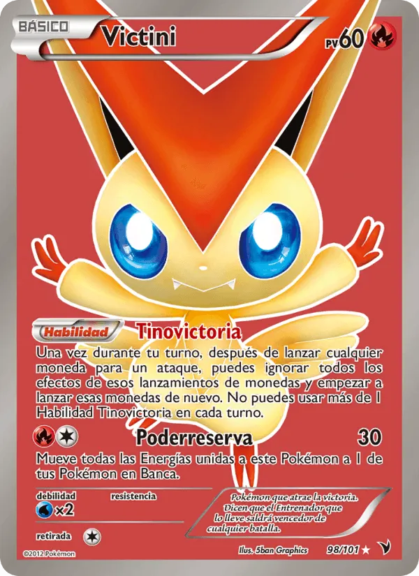 Victini · Nobles Victorias 98/101