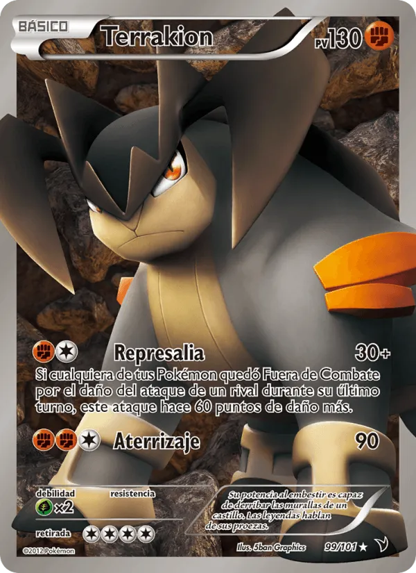 Terrakion · Nobles Victorias 99/101
