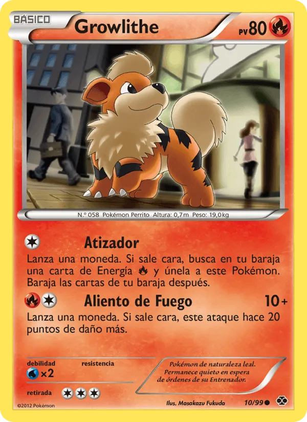 Growlithe · Próximos Destinos 10/99