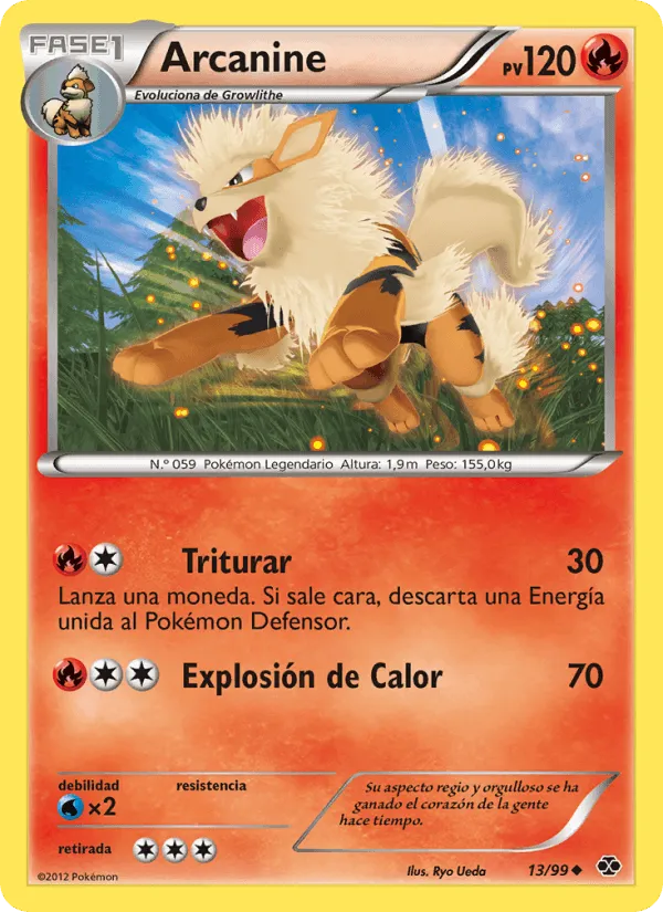 Arcanine · Próximos Destinos 13/99