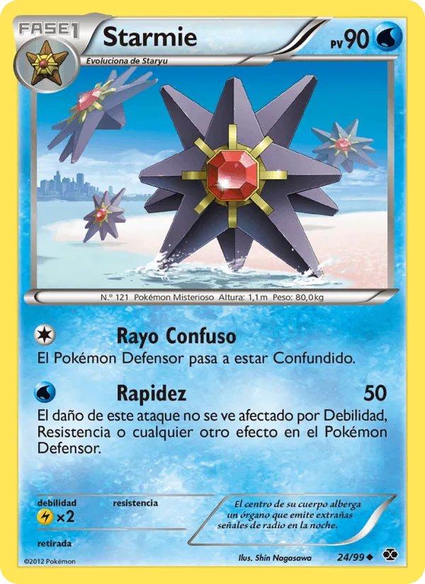 Starmie · Próximos Destinos 24/99