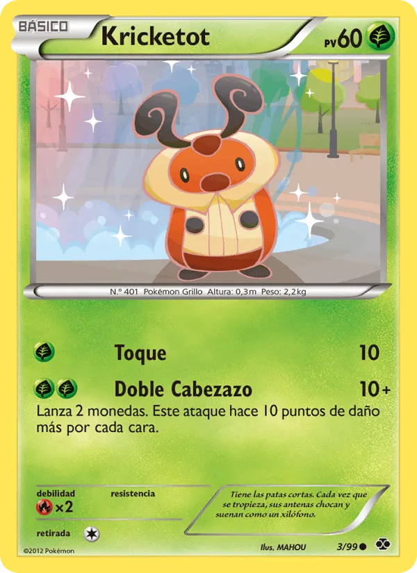 Kricketot · Próximos Destinos 3/99