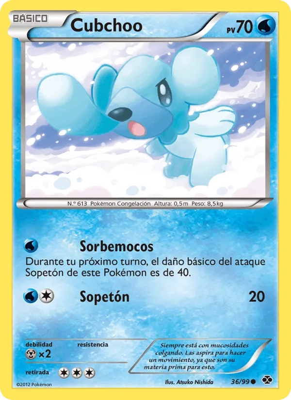 Cubchoo · Próximos Destinos 36/99