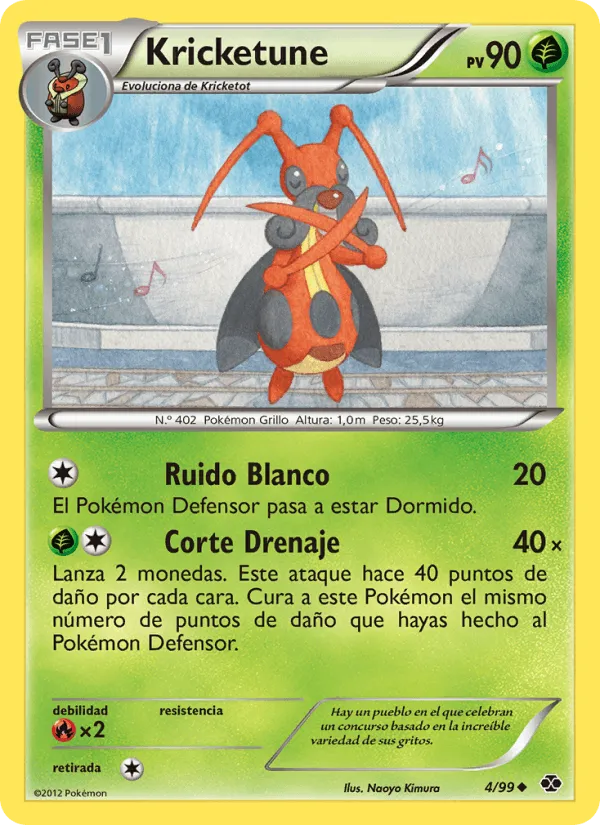 Kricketune · Próximos Destinos 4/99