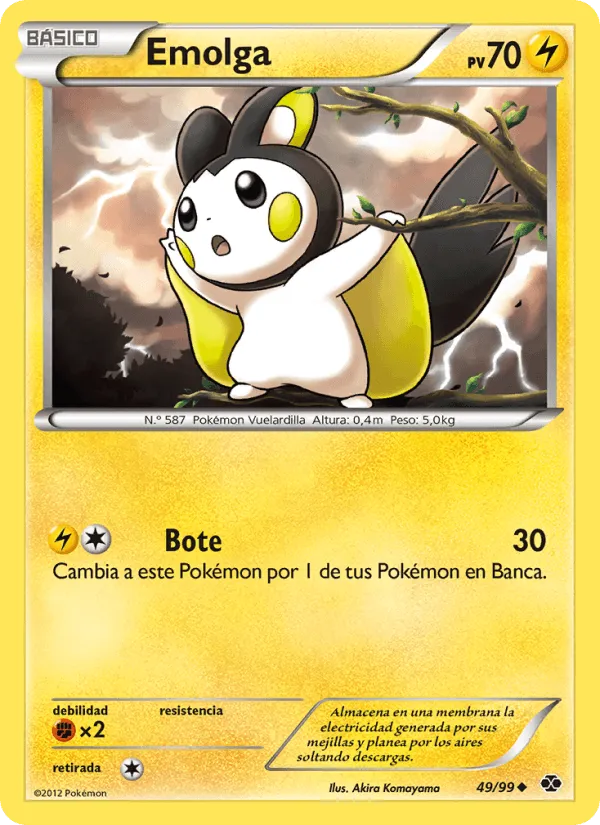 Emolga · Próximos Destinos 49/99