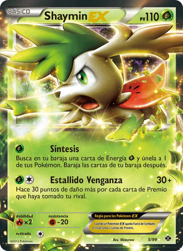 Shaymin-EX · Próximos Destinos 5/99
