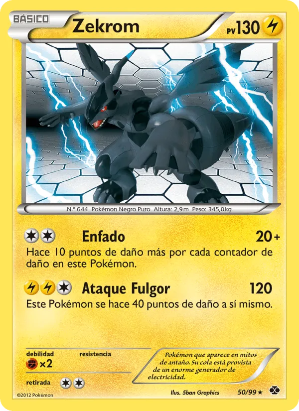 Zekrom · Próximos Destinos 50/99