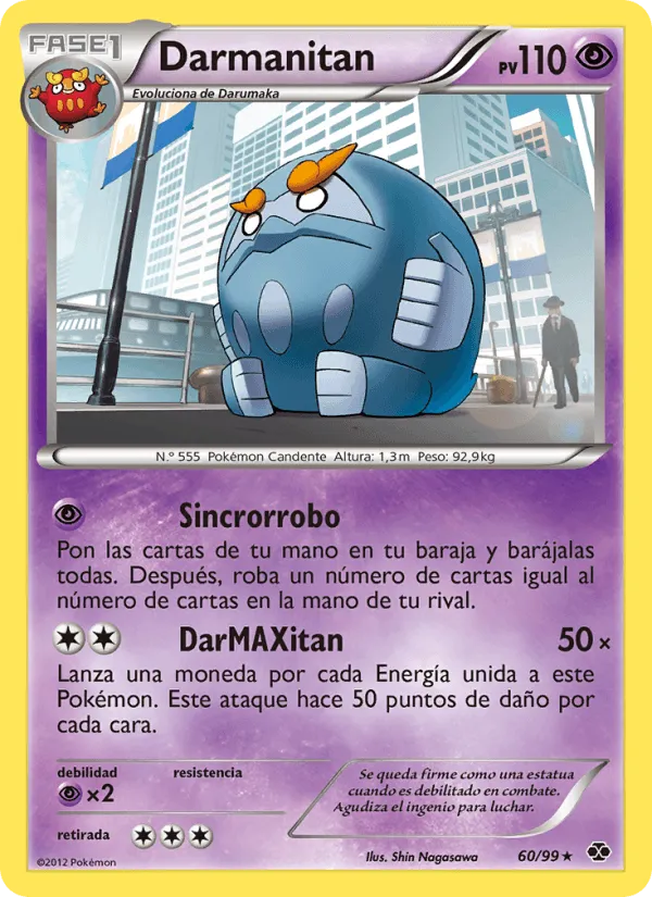 Darmanitan · Próximos Destinos 60/99