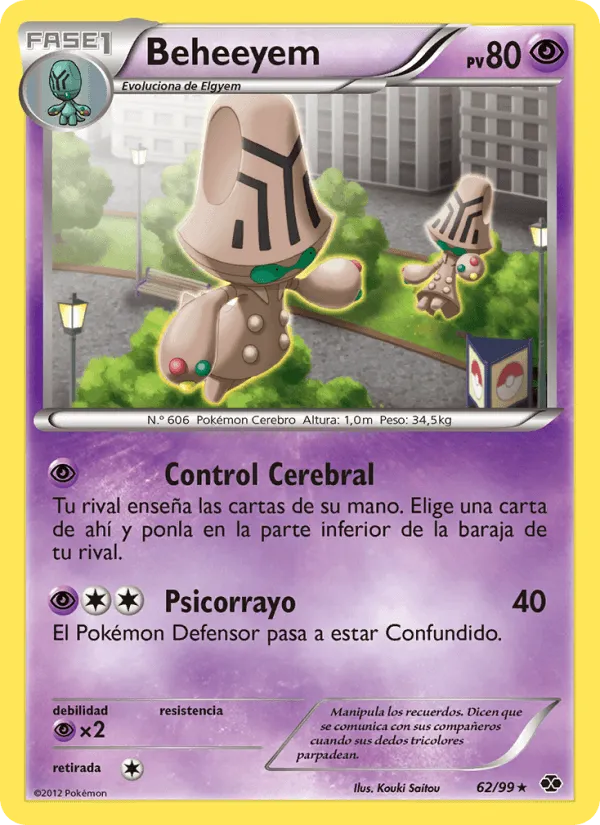 Beheeyem · Próximos Destinos 62/99