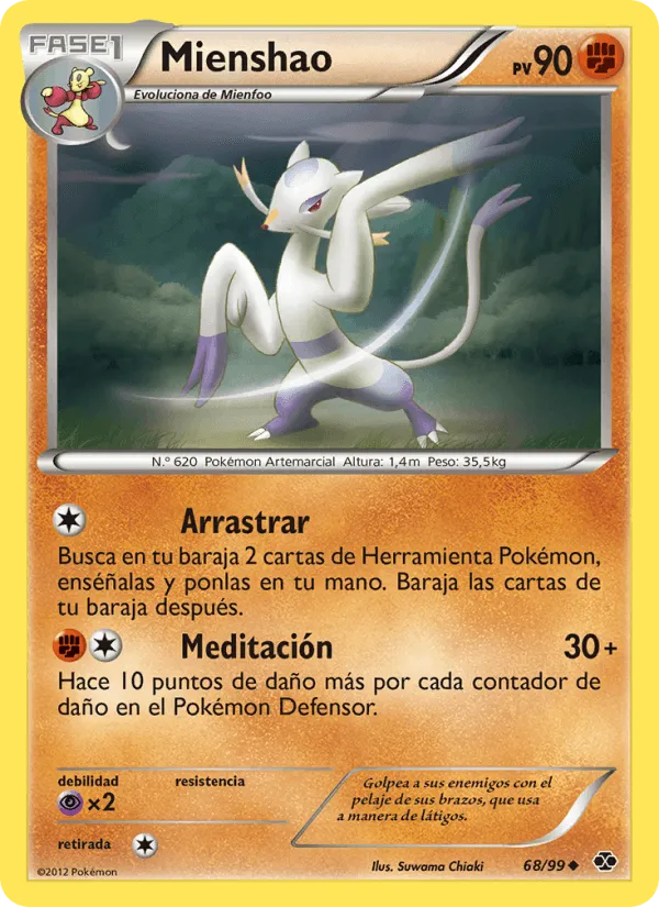 Mienshao · Próximos Destinos 68/99