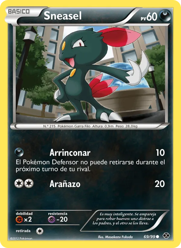 Sneasel · Próximos Destinos 69/99