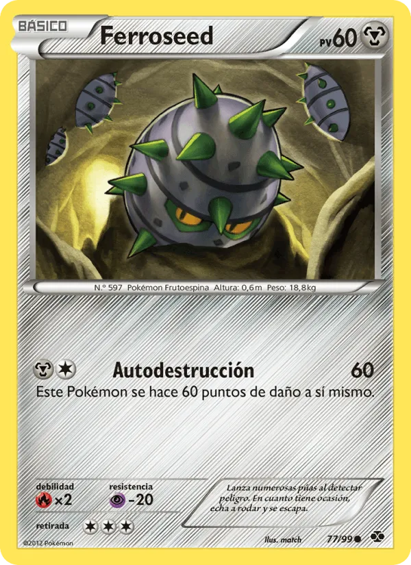 Ferroseed · Próximos Destinos 77/99