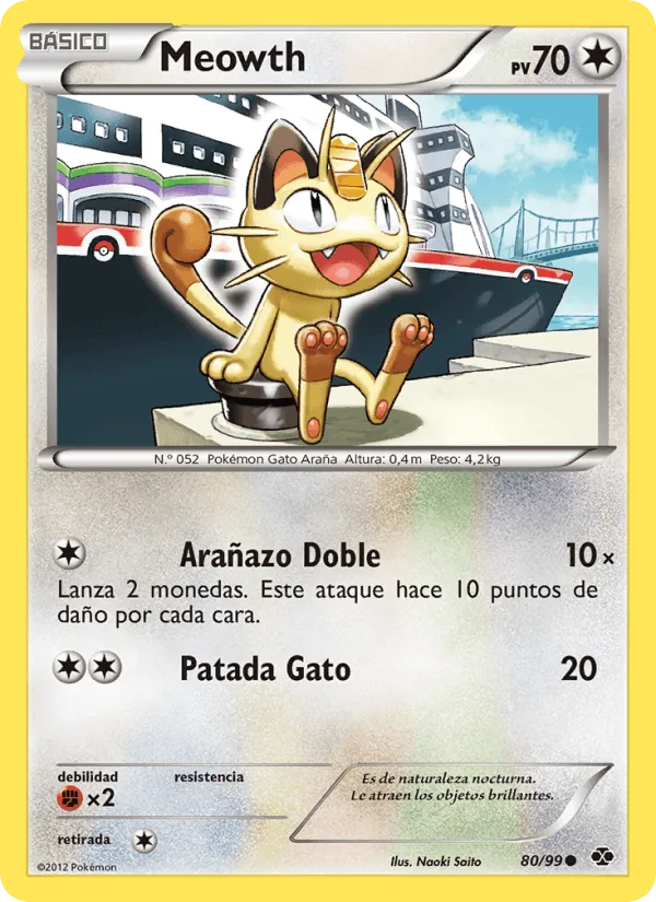 Meowth · Próximos Destinos 80/99