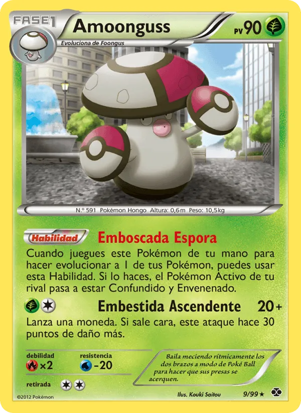 Amoonguss · Próximos Destinos 9/99