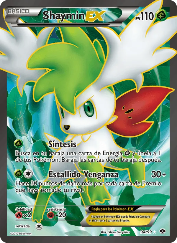 Shaymin-EX · Próximos Destinos 94/99