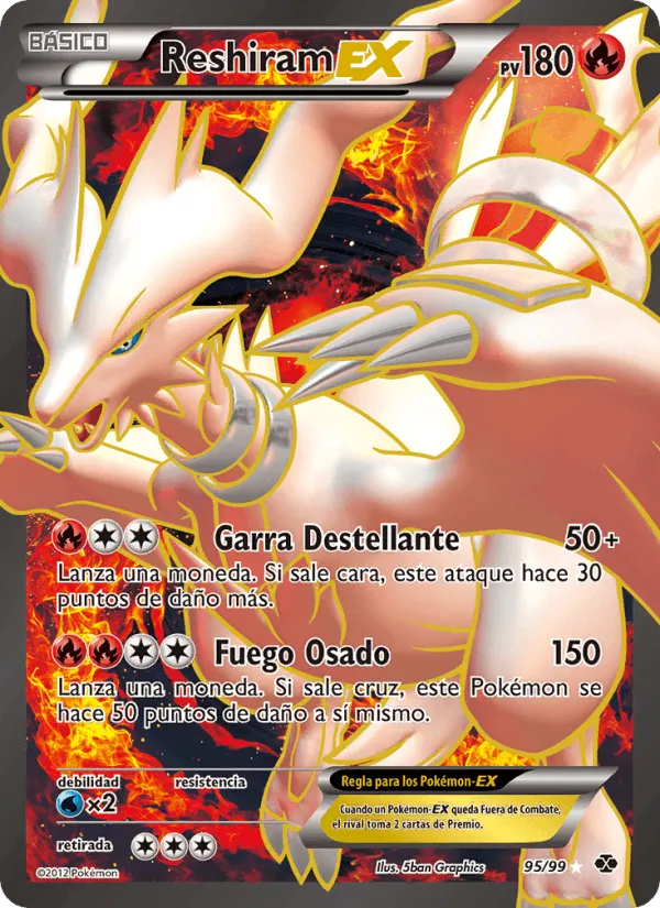 Reshiram-EX · Próximos Destinos 95/99