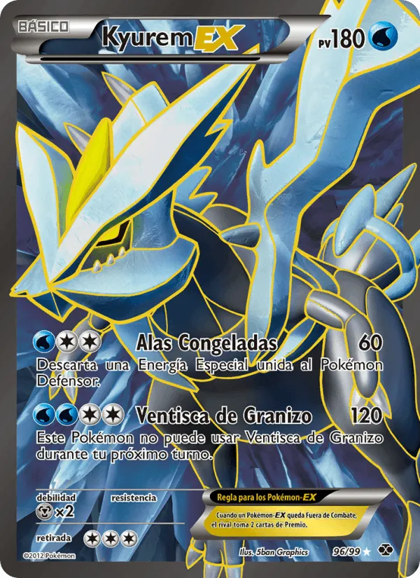 Kyurem-EX · Próximos Destinos 96/99
