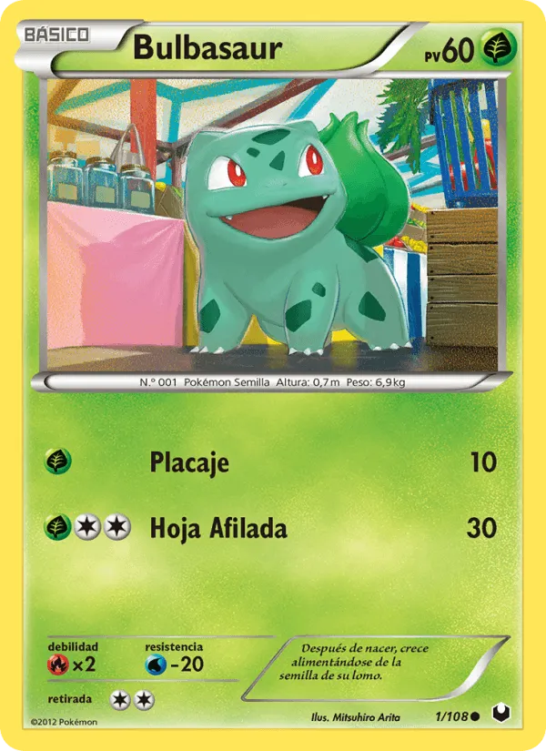 Bulbasaur · Oscuros Exploradores 1/108