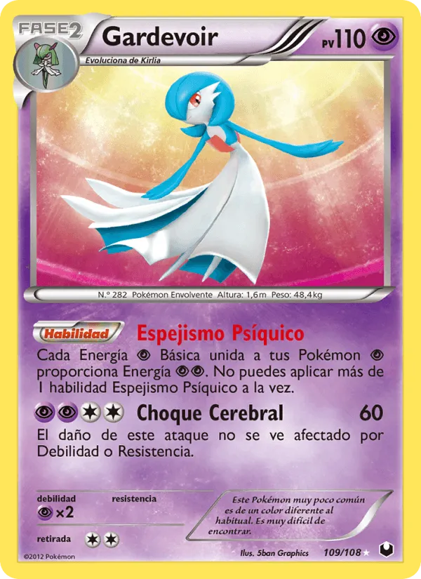 Gardevoir · Oscuros Exploradores 109/108