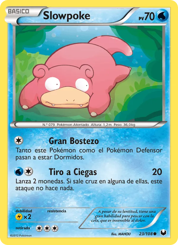 Slowpoke · Oscuros Exploradores 23/108