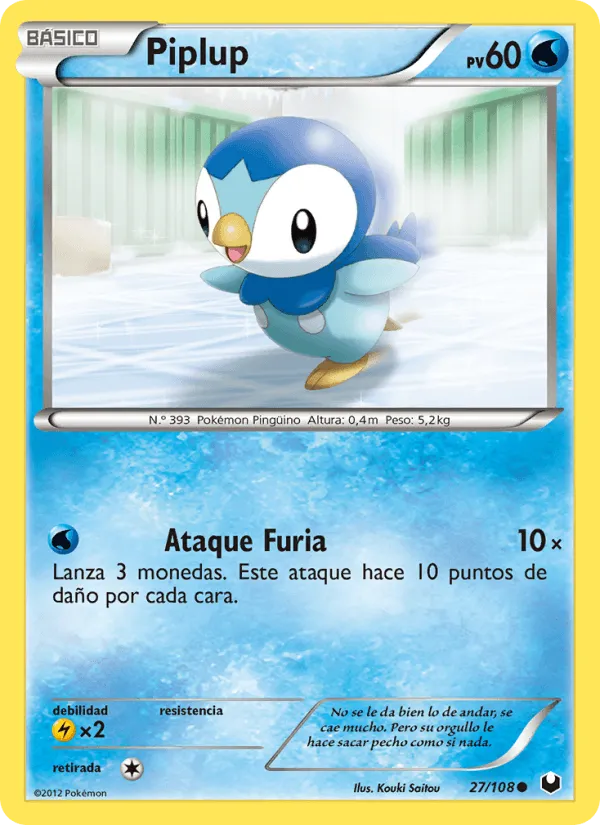 Piplup · Oscuros Exploradores 27/108