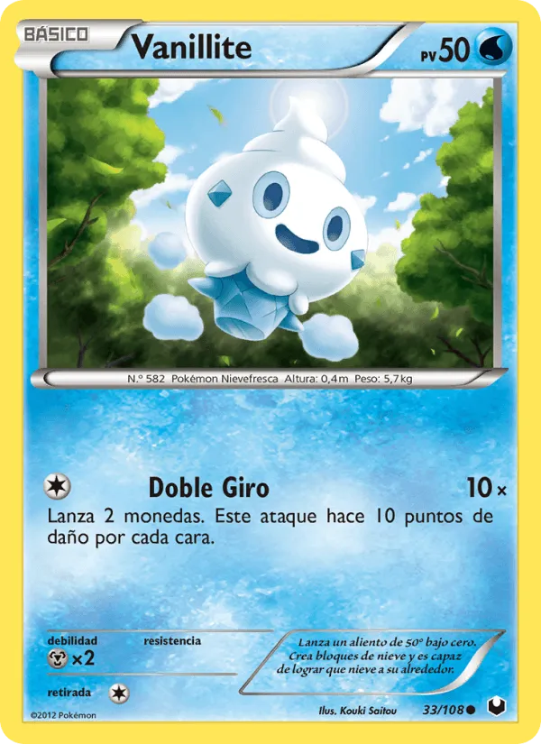 Vanillite · Oscuros Exploradores 33/108