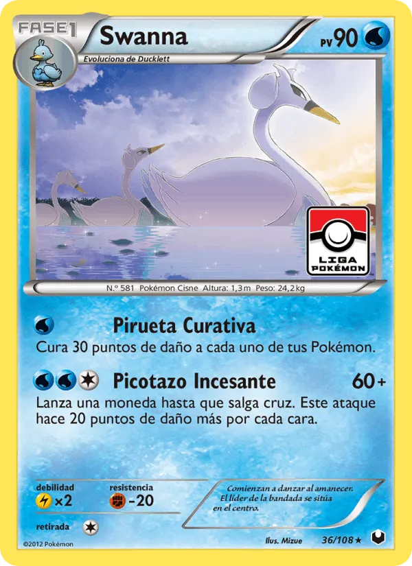 Swanna · Oscuros Exploradores 36/108
