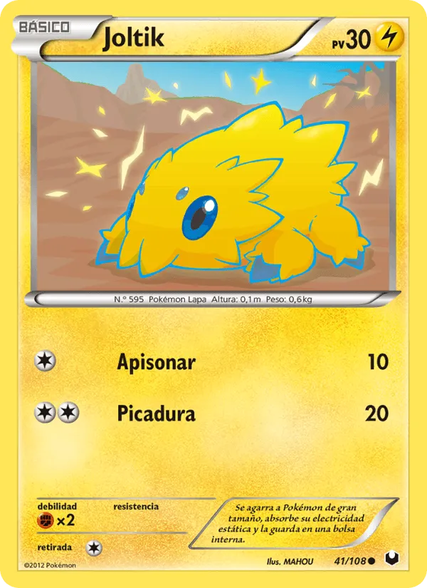 Joltik · Oscuros Exploradores 41/108