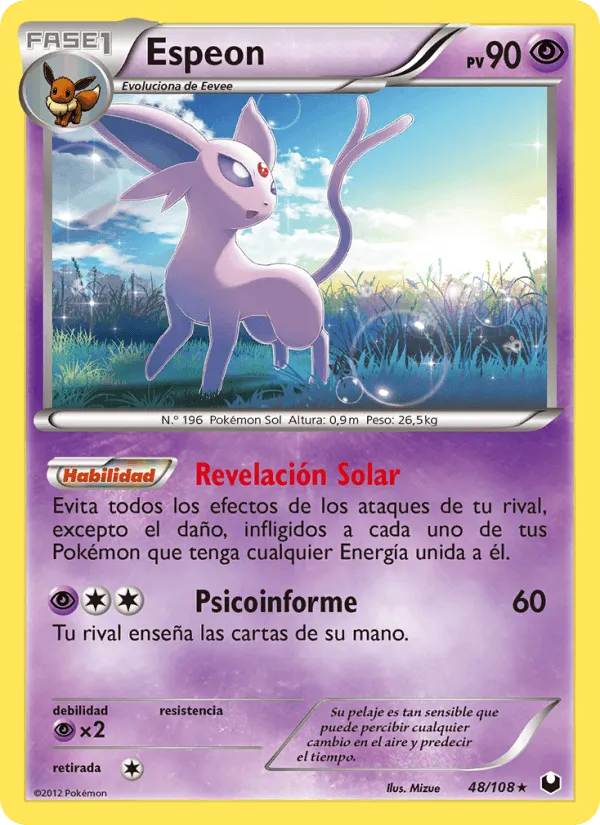 Espeon · Oscuros Exploradores 48/108